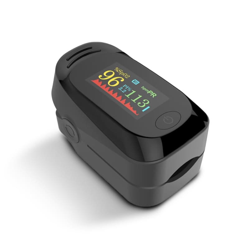 Oximeter / Finger Pulsoximeter Digital Schwarz