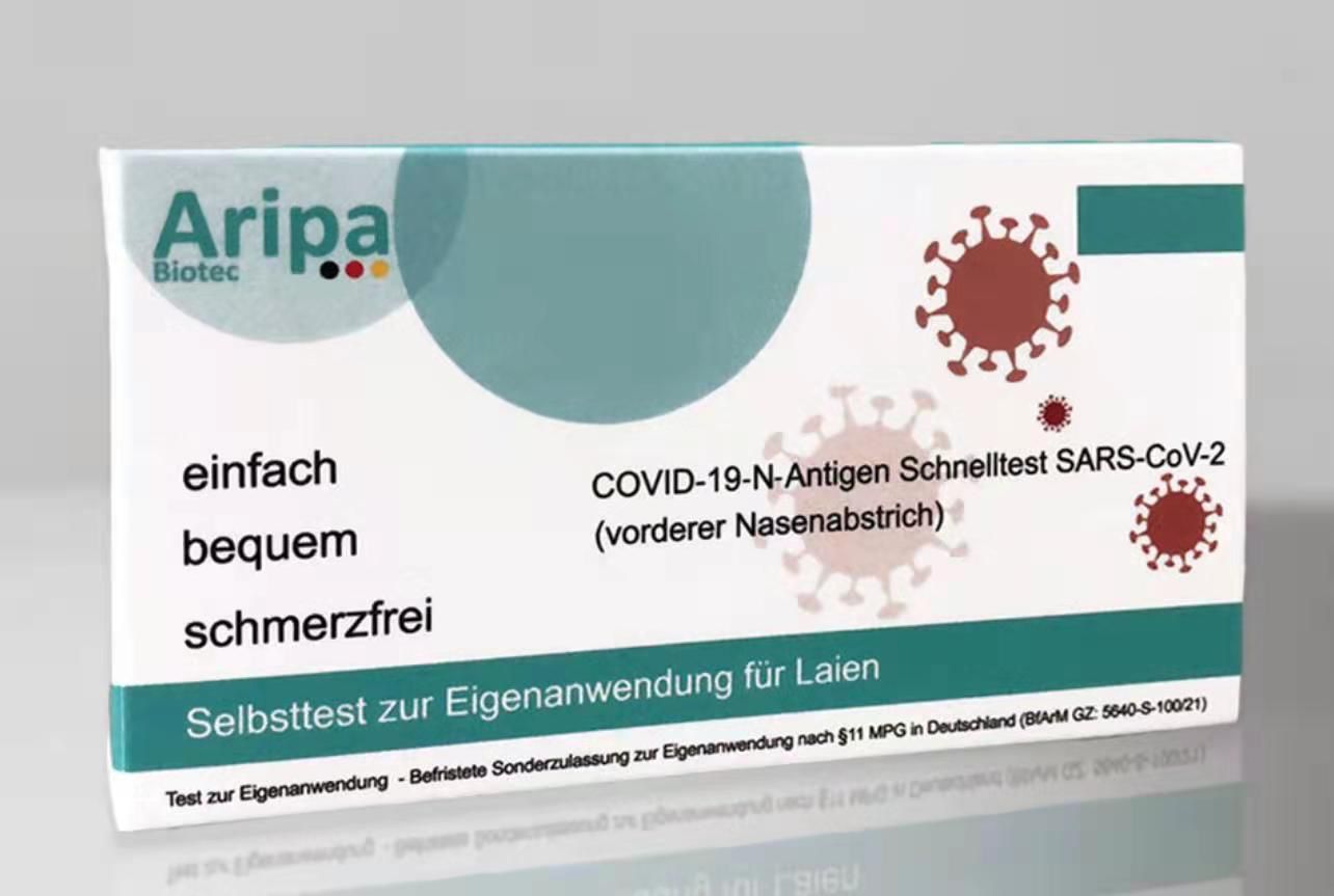 Antigentest Laien Nasal ARIPA 1er Verpackt - Preis pro Stück