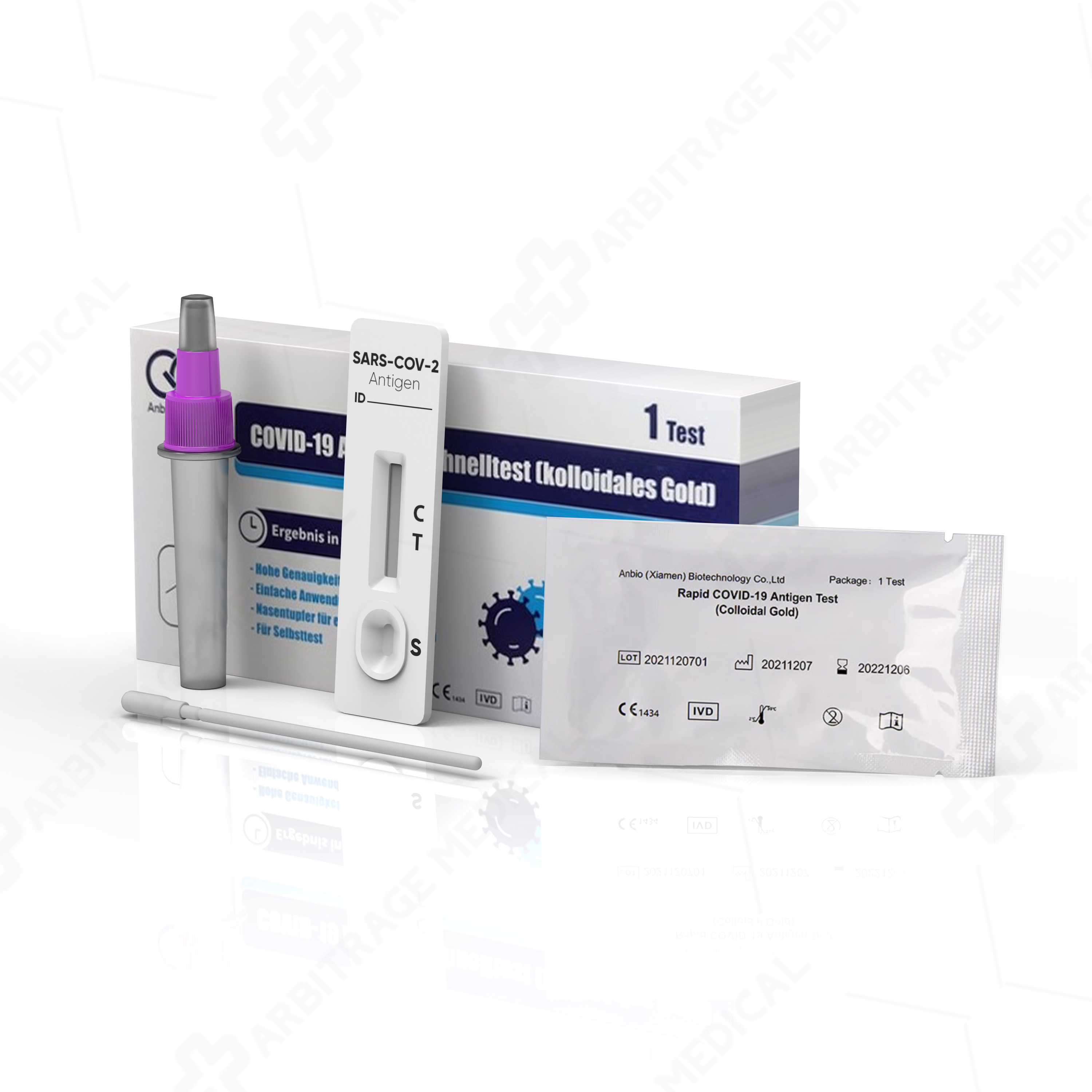 Antigentest Laien Nasal ANBIO 1er