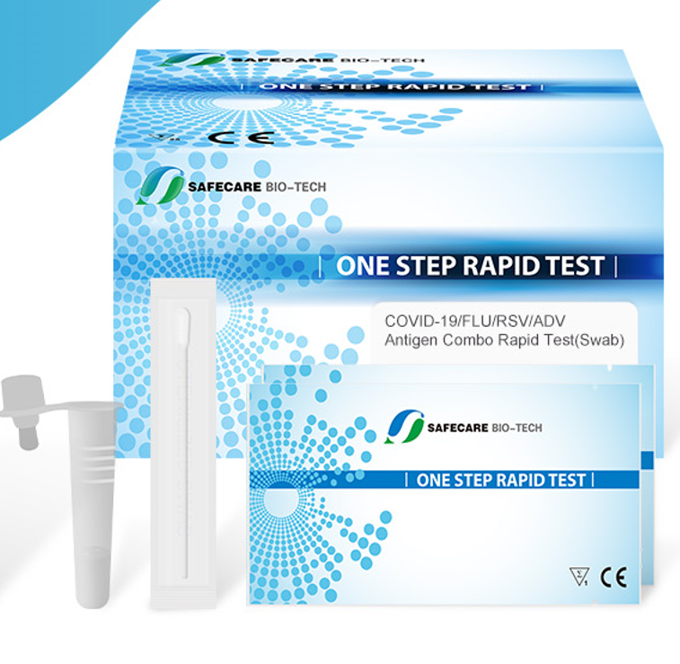 Antigentest Profi Combo SAFECARE 4in1 25er COVID-19/FLU/RSV/ ADV