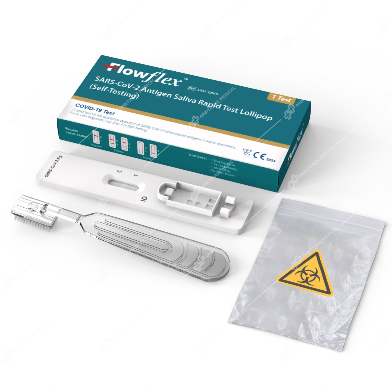 Antigentest Laien Lolly FLOWFLEX 1er 08/26 MHD