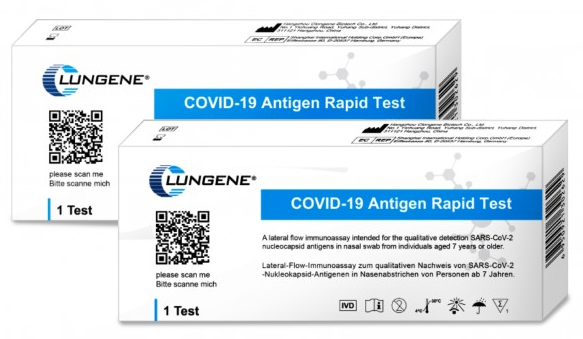 Antigentest Laien Nasal CLUNGENE 1er 06/2026 MHD