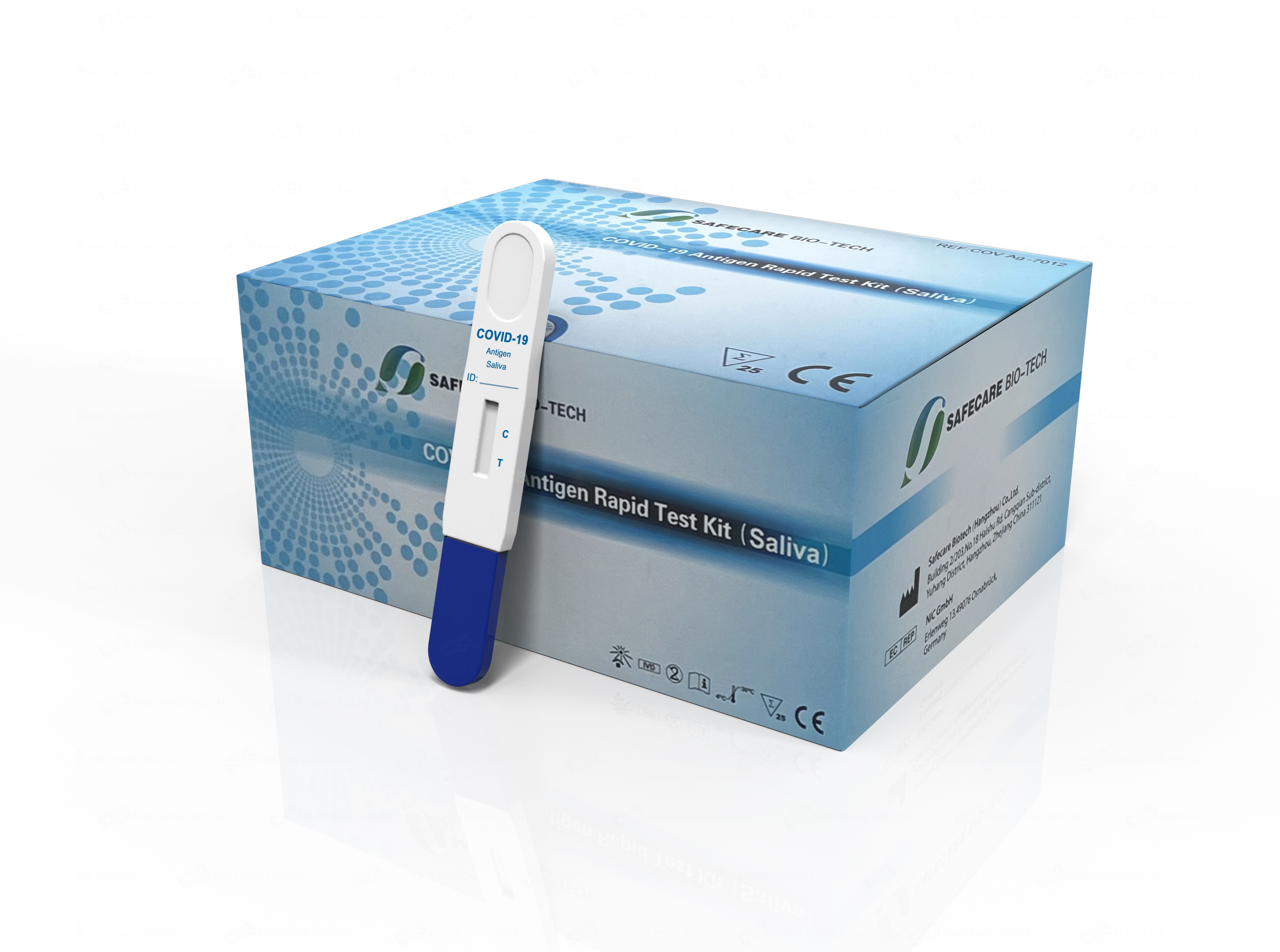 Antigentest Profi Lollipoptest SAFECARE 25er  Verpackt  - Preis pro Stück MHD 12/2023